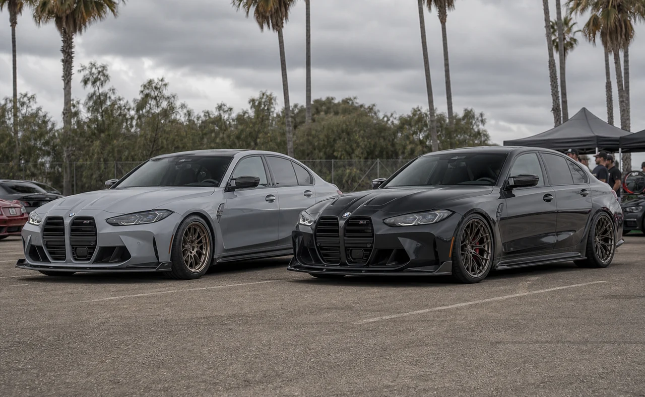 Best 18 vs 20 Inch Wheels for Performance Cars BMW M3 18 inch versus 20 inch wheel fitment comparison