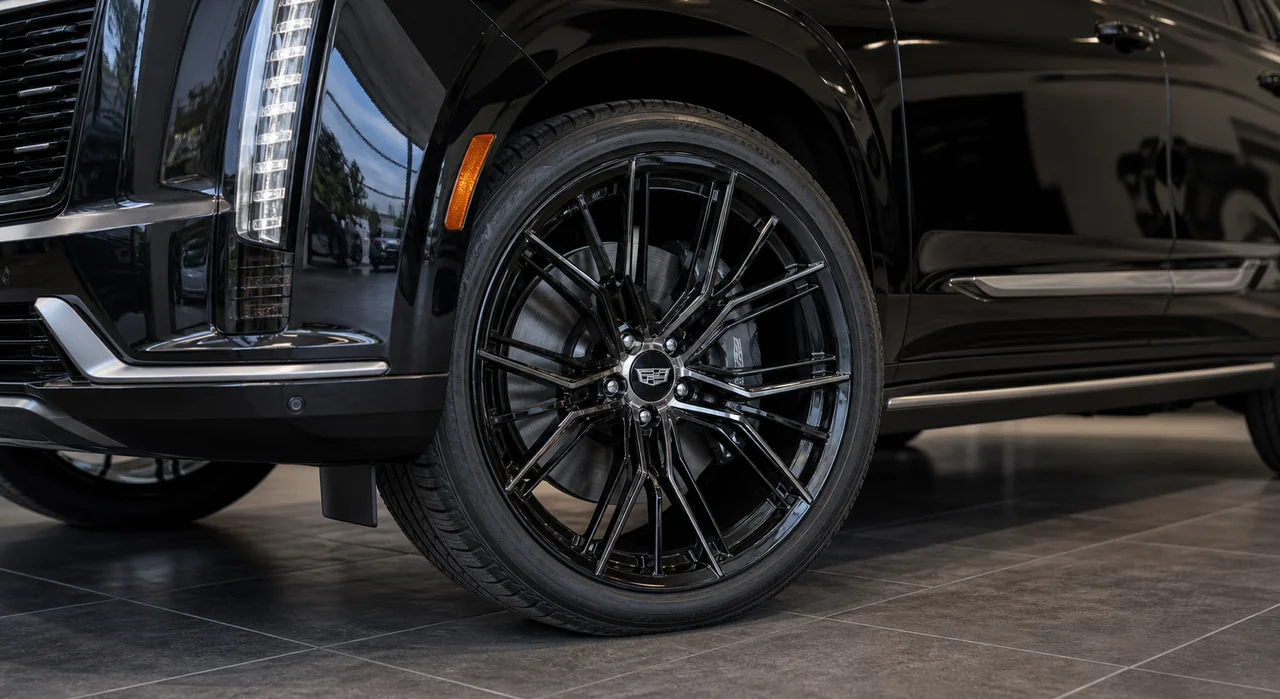 Truck Wheel Manufacturer and Supplier Buying Guide cadillac escalade forged wheel closeup
