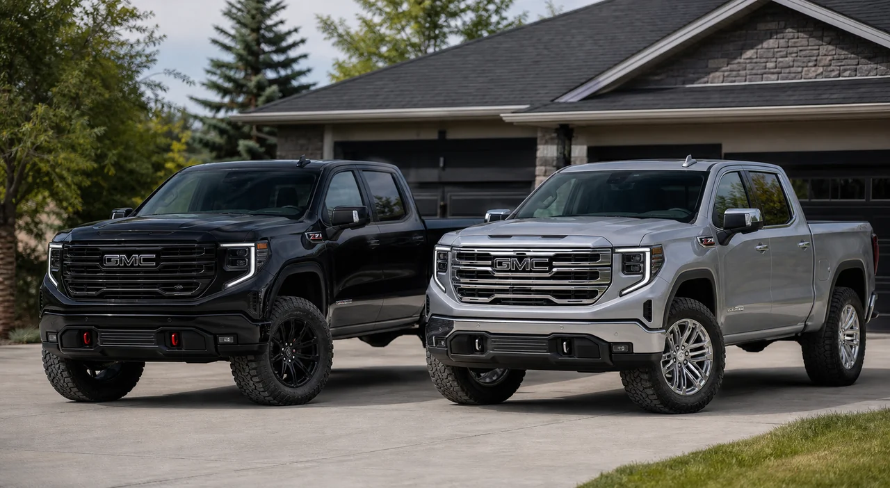 matte black vs machined truck wheels