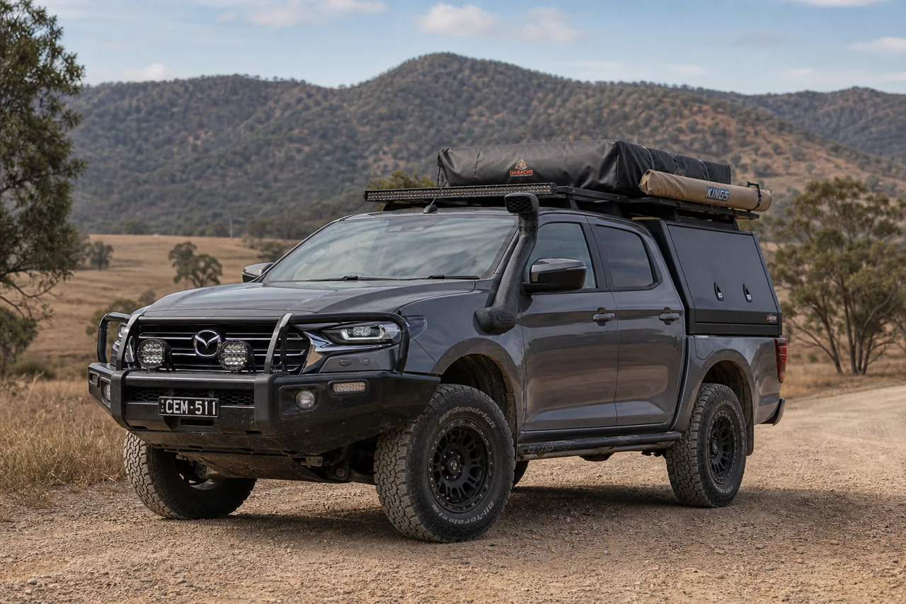 Best Isuzu D-Max Wheels for a Strong BT-50 Touring Setup Mazda BT-50 overland wheel setup with load rated off road wheels