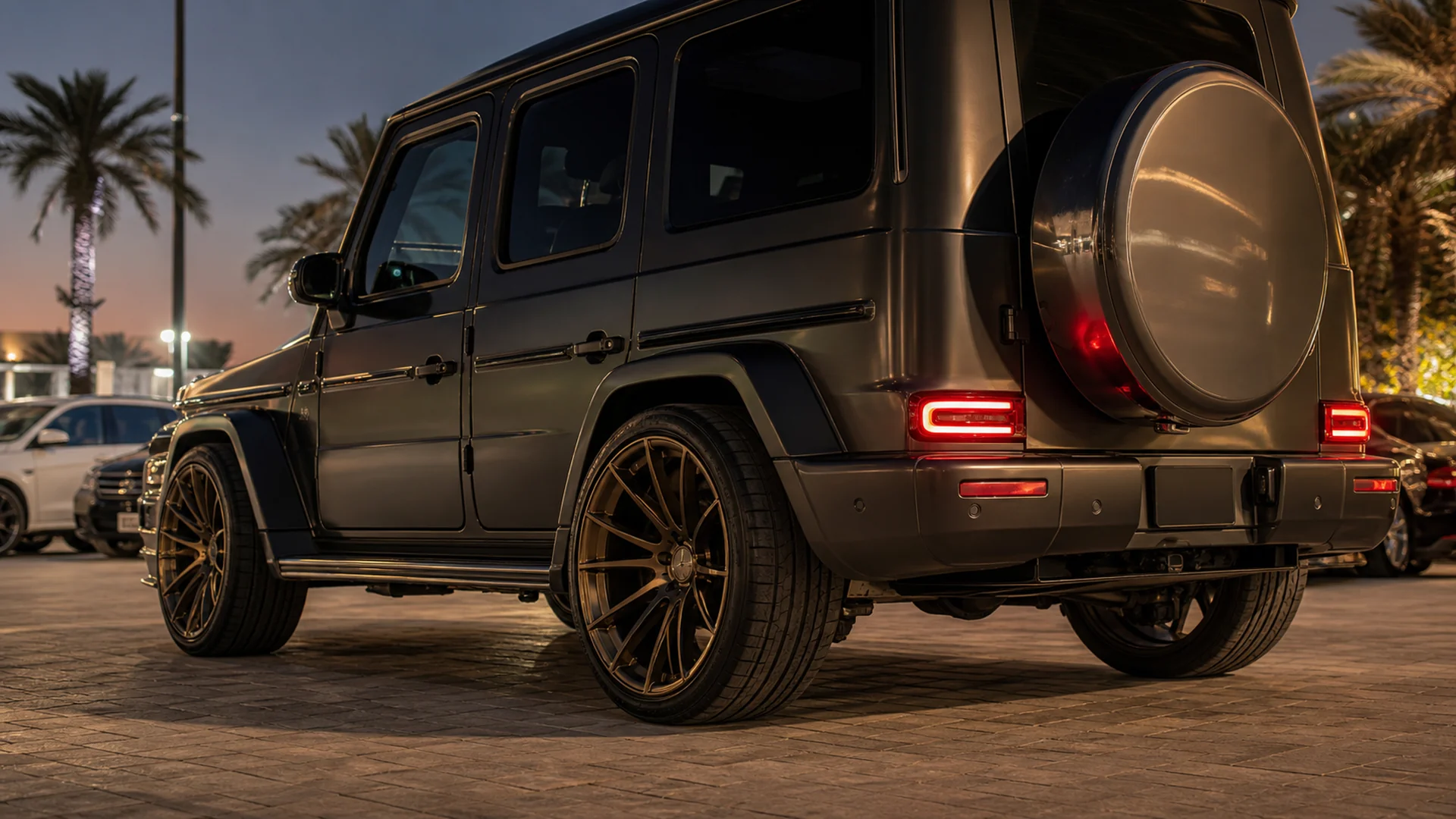 Best G-Class Forged Wheels for a Strong Street Setup Mercedes G-Class forged wheel street stance rear fitment
