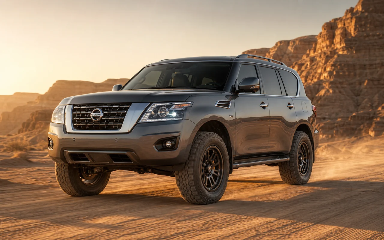 Best Nissan Patrol Y62 Wheels for a Strong Desert Setup Nissan Patrol Y62 desert wheel setup with forged off road wheels