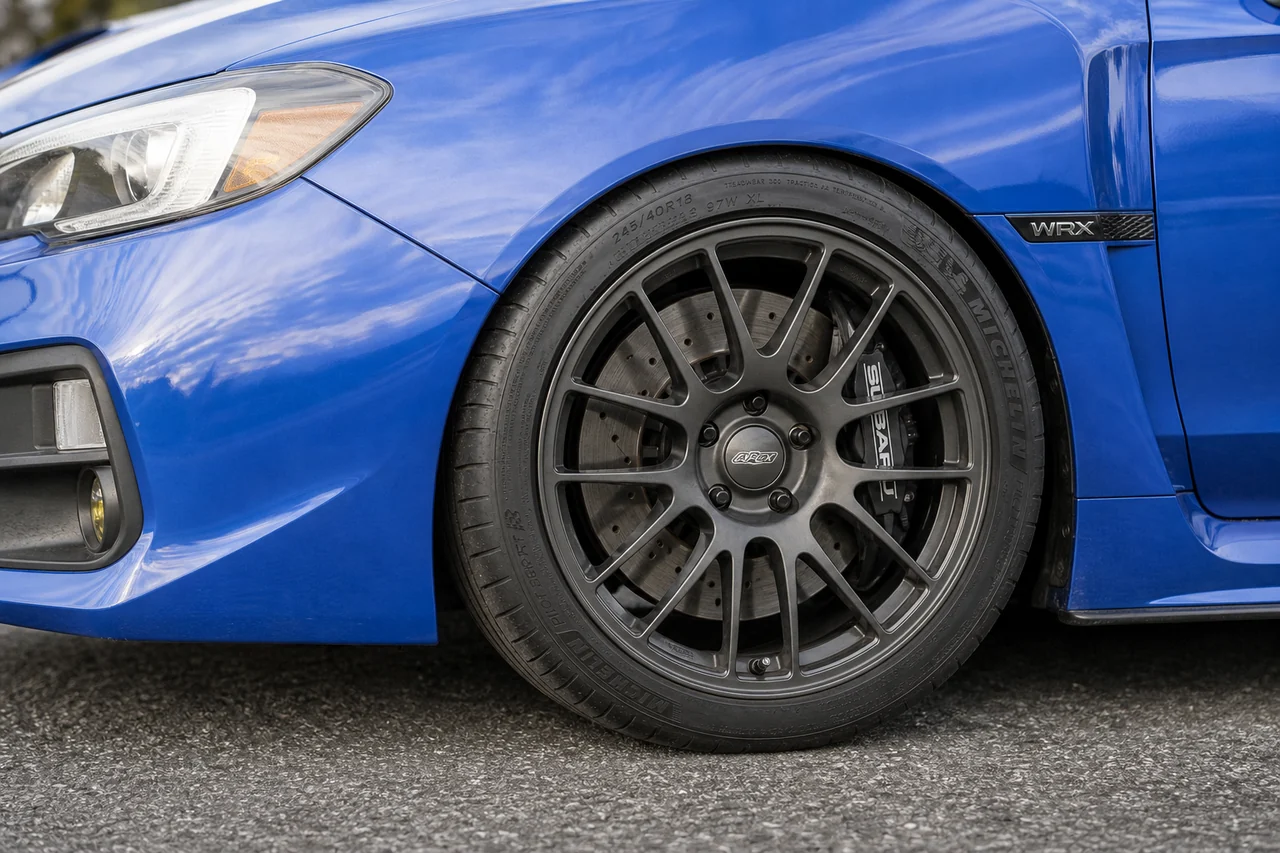 How to Avoid Wheel Rubbing With Better Fitment subaru wrx tight fender clearance