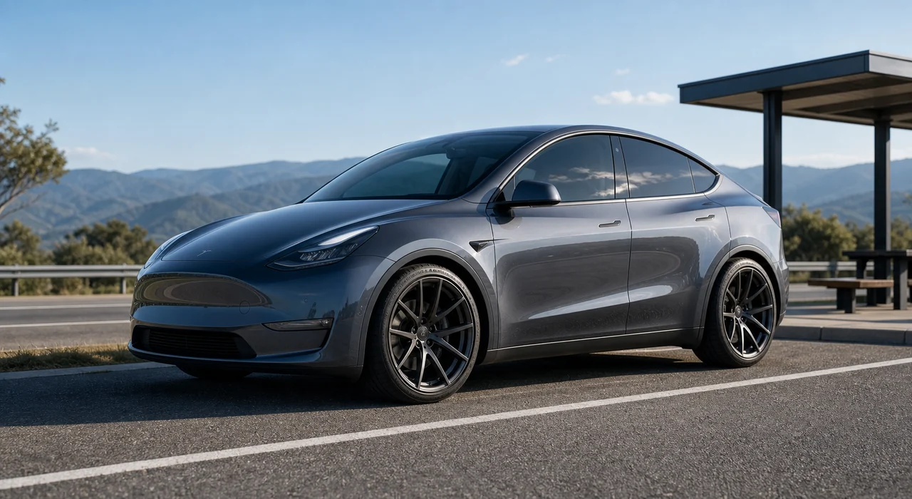 Do Bigger Wheels Affect Fuel Economy? Real Fitment Guide tesla model y 21 inch forged wheels