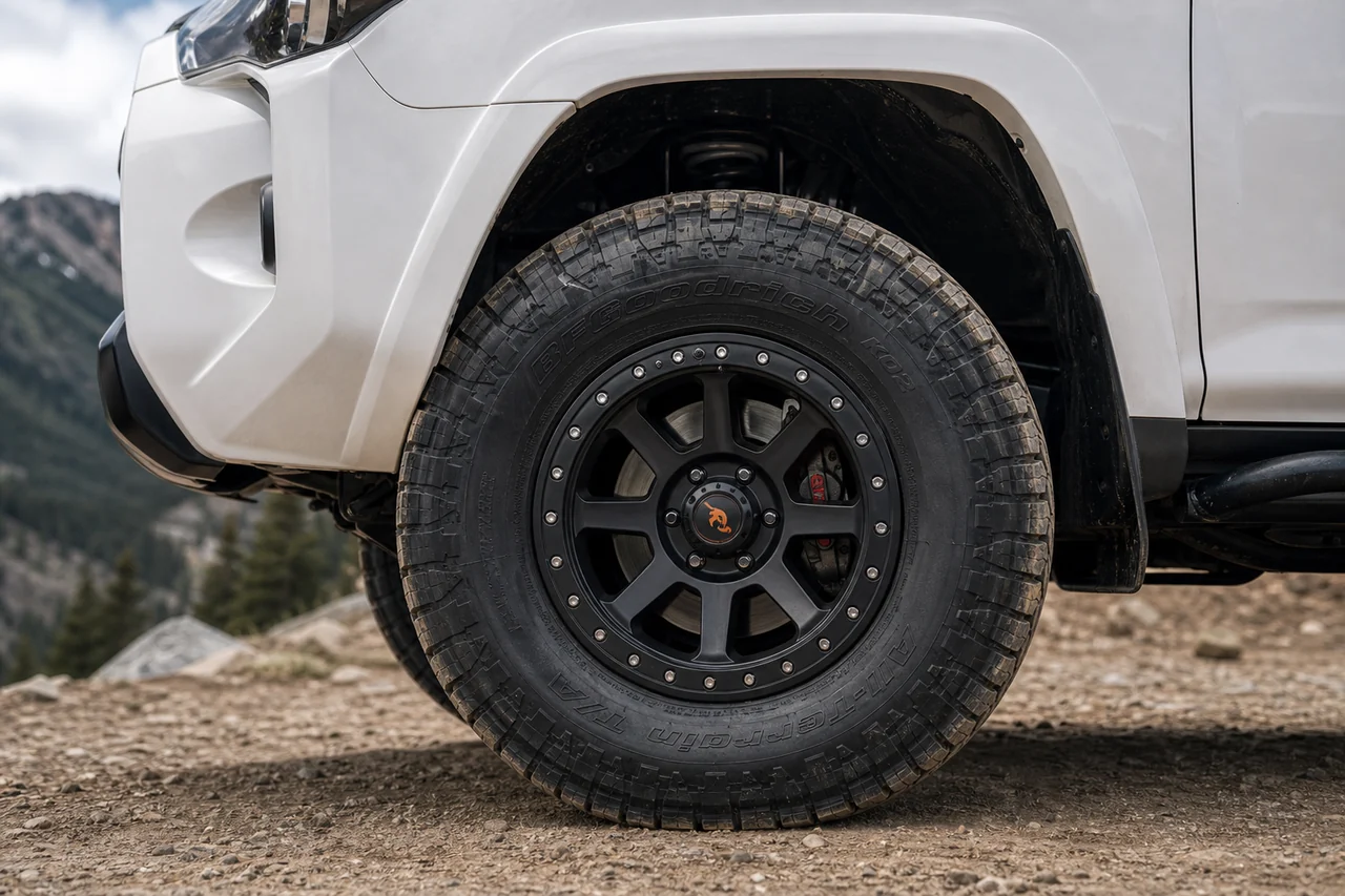 Custom Truck Wheels: Best Fitment for 4x4 Builds toyota 4runner custom wheel closeup