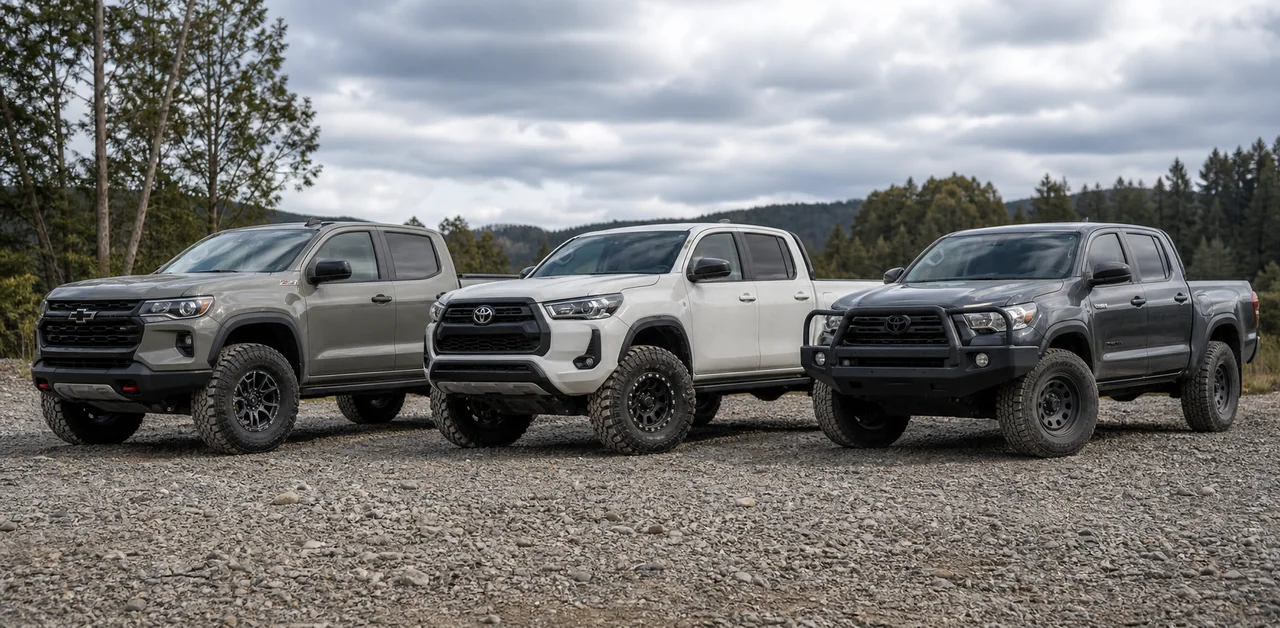 truck wheel setup comparison