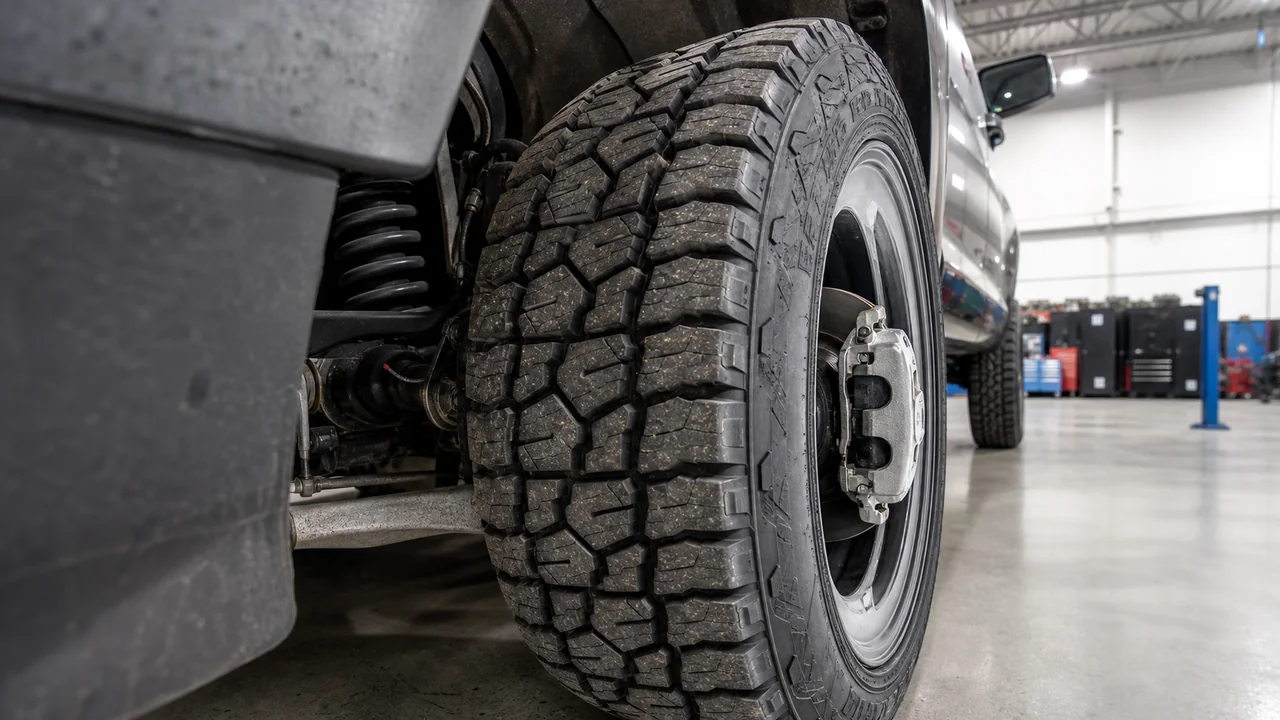 Best Truck Wheel Offset Guide for Better 4x4 Fitment Truck wheel backspacing and inner clearance near suspension and brake components